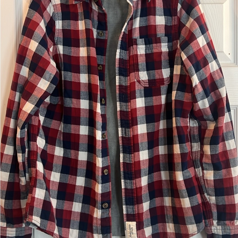 Abercrombie & Fitch Checked Button Down Shirt